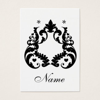 Blanco oorkaarten visitekaartjes