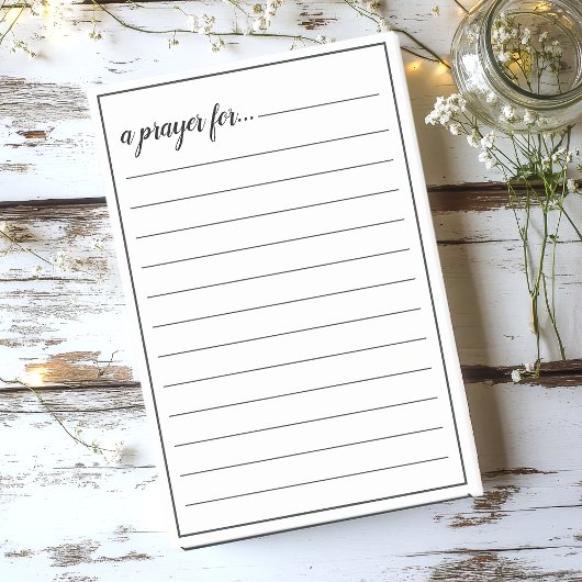 Blanco oorlogskamer - gebeden post-it® notes