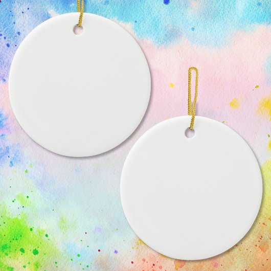 Blanco Ornamenten in BULK, UW FOTO of JOUW TEKST