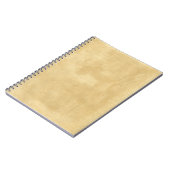 Blanco  oud papier notitieboek (Linkerzijde)