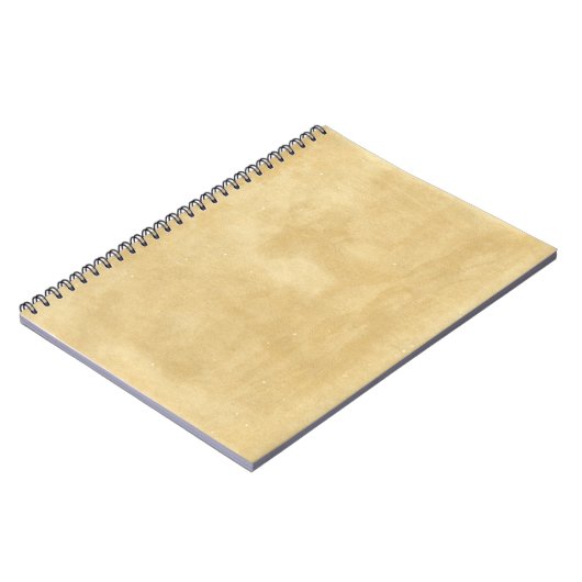 Blanco  oud papier notitieboek (Linkerzijde)