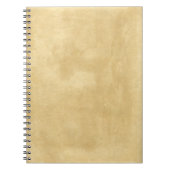 Blanco  oud papier notitieboek (Voorkant)