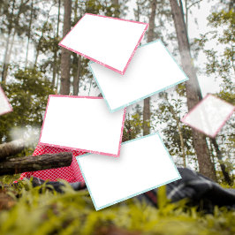 Blanco Outdoor Treasure Hunt Clues, Riddle Kaarten