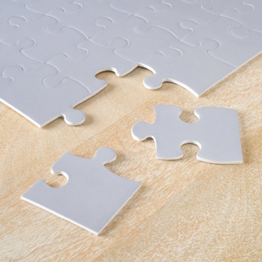 Blanco papier en paperclip legpuzzel (Zijkant)