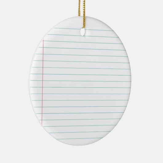 Blanco papier keramisch ornament (Rechts)