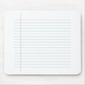 Blanco papier muismat (Voorkant)