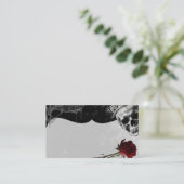 Blanco Place kaarten spookachtige Adeline Zade Mea Plaatskaartje (Staand voorkant)