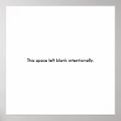 Blanco poster (Voorkant)