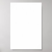 Blanco Poster DIY sjabloon + AFBEELDING TEKST RESI (Voorkant)