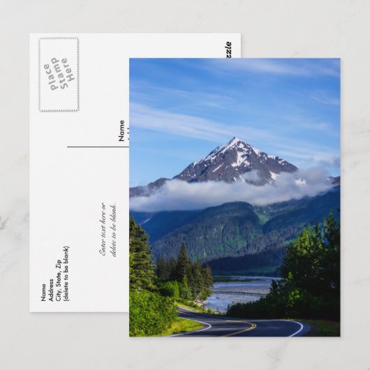 Blanco postkaart (Voorkant / Achterkant)