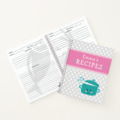 Blanco recept boek om in te schrijven (Binnen)