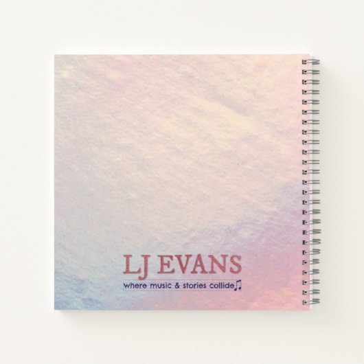 Blanco recept boek "Sweet Tea & Stories" (Achterkant)