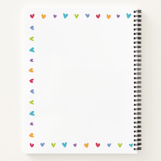 Blanco recept boek voor paren (Achterkant)