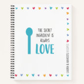 Blanco recept boek voor paren (Voorkant)