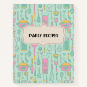 Blanco Recipbook om in te schrijven Notitieboek (Voorkant)