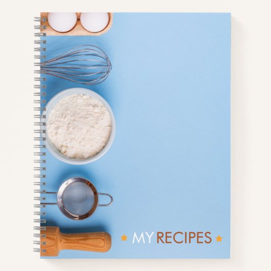 Blanco Recipbook om in te schrijven Notitieboek (Voorkant)