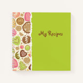Blanco Recipbook om in te schrijven Notitieboek (Voorkant)