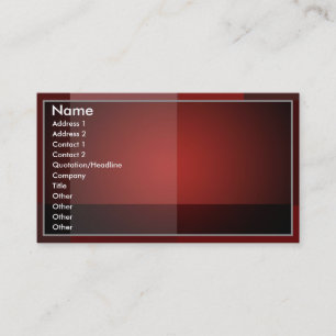 Blanco rood — Visitekaartje
