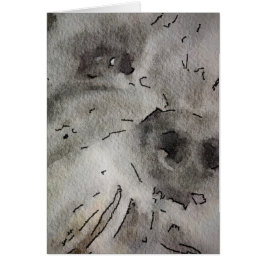 Blanco Schnauzer-kaart