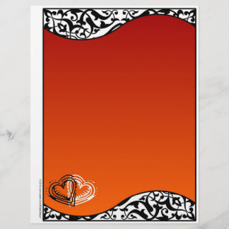 Blanco scriptpagina's voor Album Flyer