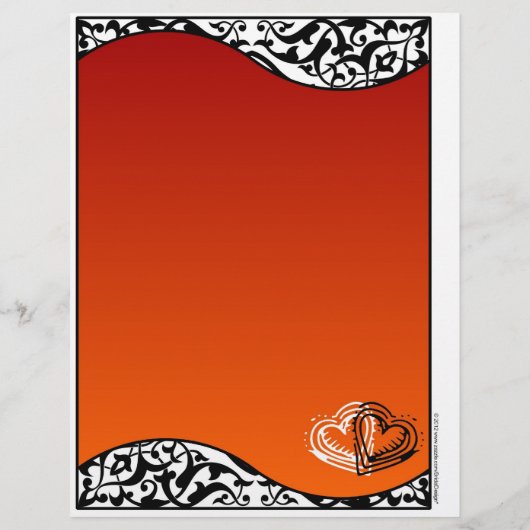 Blanco scriptpagina's voor Album Flyer (Achterkant)