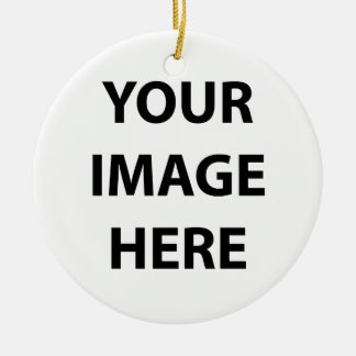 Blanco sierse Sjabloon Keramisch Ornament