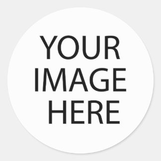 Blanco Sjablonen Ronde Sticker