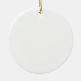 Blanco Sjabloon, DIY, eenvoudig aanpassen Tekst to Keramisch Ornament