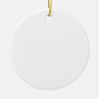 Blanco Sjabloon, DIY, eenvoudig aanpassen Tekst to Keramisch Ornament