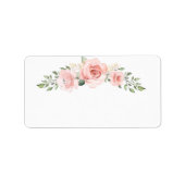 Blanco spoelrozen etiket (Voorkant)