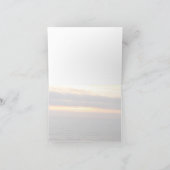 Blanco sympathie Bedankt Opmerking Kaart (Binnen)