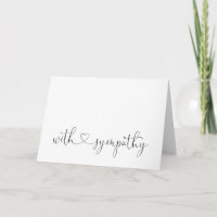 Blanco sympathiekaart