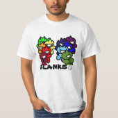 blanco t-shirt (Voorkant)