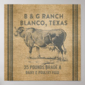 Blanco Texas Poster (Voorkant)