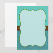 blanco uitnodiging 2 (Voorkant / Achterkant)