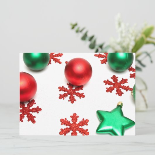 Blanco uitnodiging, enveloppen inbegrepen kaart (Staand voorkant)