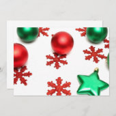 Blanco uitnodiging, enveloppen inbegrepen kaart (Voorkant / Achterkant)