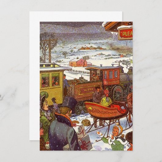 Blanco uitnodigingen voor reizigers in het buitenl (Voorkant / Achterkant)