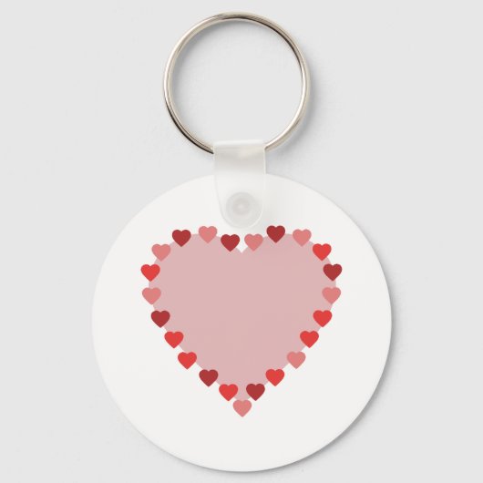 Blanco Valentijnsdag Sleutelhanger (Voorkant)