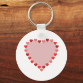 Blanco Valentijnsdag Sleutelhanger (Voorkant)