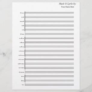 Blanco vel muziek