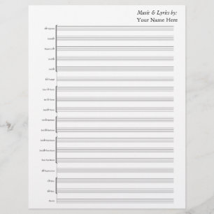 Blanco vel muziek