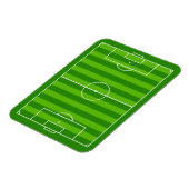 Blanco veld Voetbal (Football pitch) Magneet (Linkerzijde)