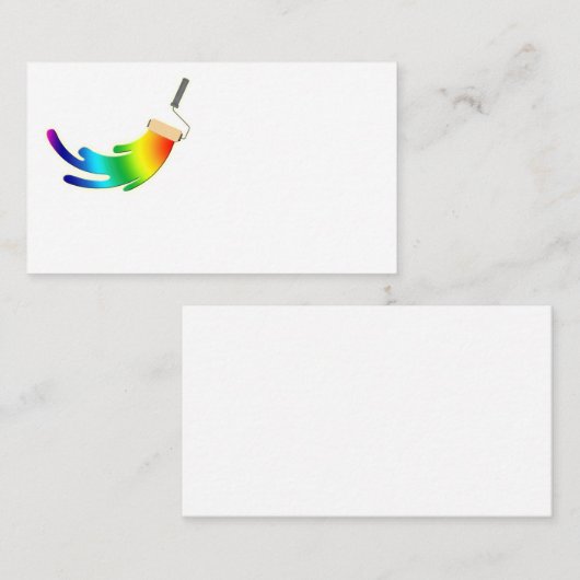 Blanco Visitekaartje Logo (Voorkant / Achterkant)