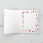 Blanco Vrijgezellenfeest bruidend Verloving uitnod (Binnen)