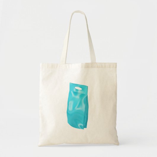 Blanco waspoederzak tote bag (Voorkant)