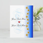 Blanco Wenskaart (Staand voorkant)