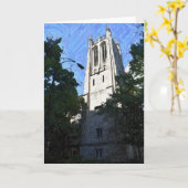 Blanco Wenskaart Kaart (Gele Bloem)