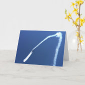 Blanco Wenskaart Kaart (Gele Bloem)