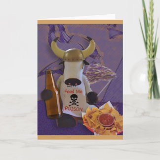 Blanco wenskaart kaart